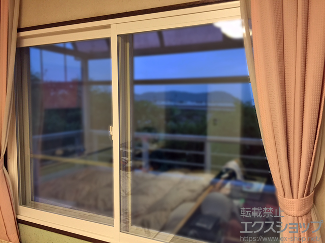 福島県白河市のの二重窓（内窓） プラマードU 引違い窓 2枚建 施工例