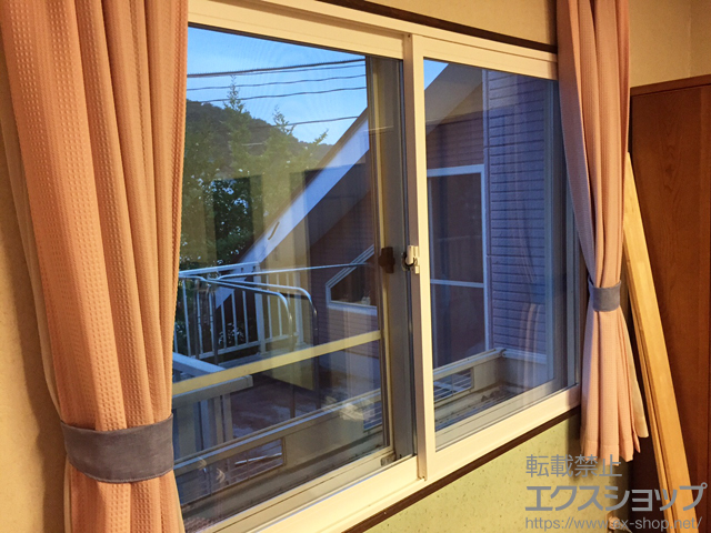 福島県白河市のの二重窓（内窓） プラマードU 引違い窓 2枚建 施工例