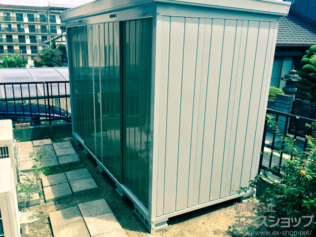 福岡県直方市のの物置・屋外倉庫 ネクスタ 一般型（NXN-45S　MB） 施工例
