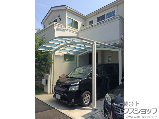 埼玉県さいたま市ののカーポート レイナツインポートグラン　積雪〜20cm対応 施工例