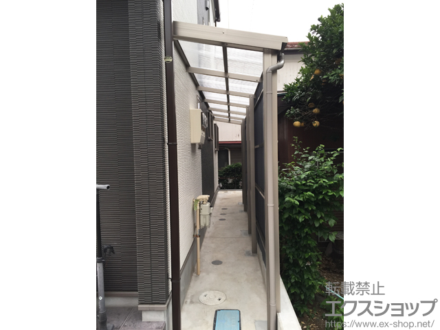 神奈川県大和市のLIXIL リクシル（トステム）のストックヤード フリーヤード　オープンタイプ 積雪〜20cm対応 施工例