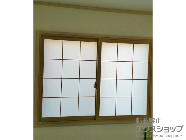 埼玉県越谷市のの二重窓（内窓） インプラス ダストバリア仕様 引違い窓 2枚建 施工例