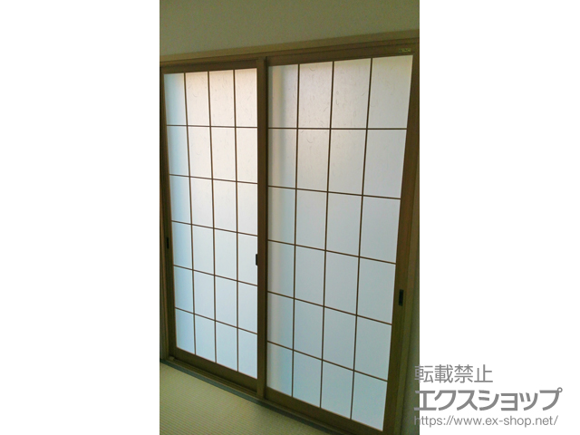 埼玉県越谷市のの二重窓（内窓） インプラス ダストバリア仕様 引違い窓 2枚建 施工例