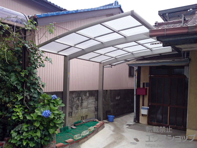 愛知県愛西市ののカーポート プレシオスポート 積雪〜20cm対応 施工例