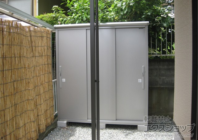 静岡県伊豆の国市のの物置・屋外倉庫 エスモ 一般型（ESD-1807AGL） 施工例