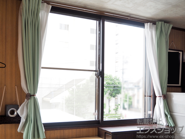 愛知県名古屋市のの二重窓（内窓） インプラス ダストバリア仕様 引違い窓 2枚建 施工例