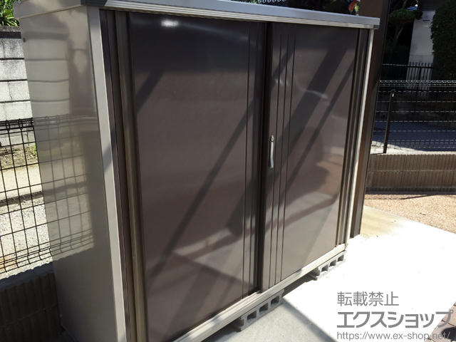 大阪府富田林市のの物置・屋外倉庫 グランプレステージジャスト（M-196BF WB） 施工例