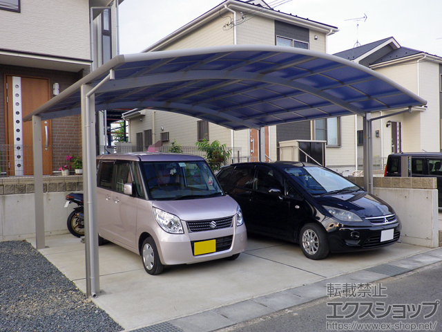 京都府福知山市ののカーポート レイナツインポートグラン　積雪〜20cm対応 施工例