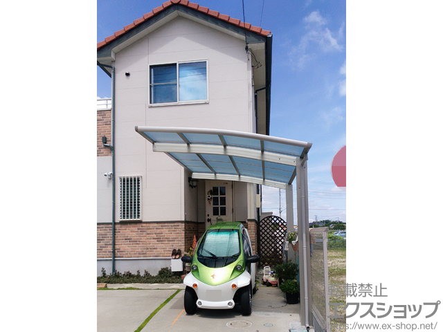 埼玉県春日部市ののカーポート レイナポートグラン　積雪〜20cm対応 施工例