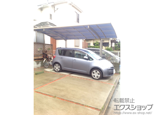 福岡県太宰府市ののカーポート プレシオスポート 積雪〜20cm対応 施工例
