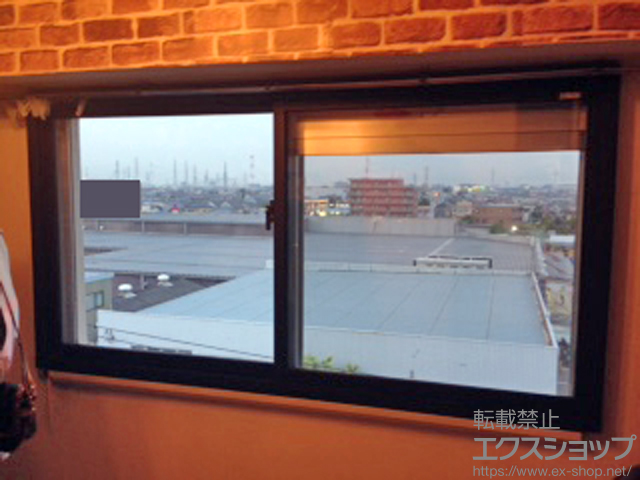 埼玉県草加市のの二重窓（内窓） インプラス ダストバリア仕様 引違い窓 2枚建 施工例