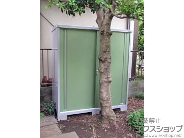 東京都三鷹市のの物置・屋外倉庫 シンプリー 一般型（MJX-179EP　LG） 施工例