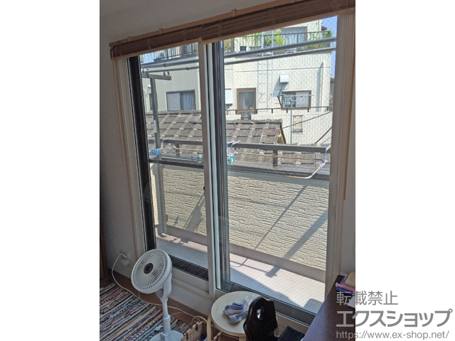 東京都北区のの二重窓（内窓） インプラス ダストバリア仕様 引違い窓 2枚建 施工例