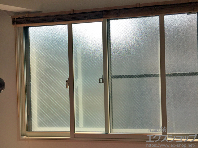 東京都北区のの二重窓（内窓） インプラス ダストバリア仕様 引違い窓 2枚建 施工例