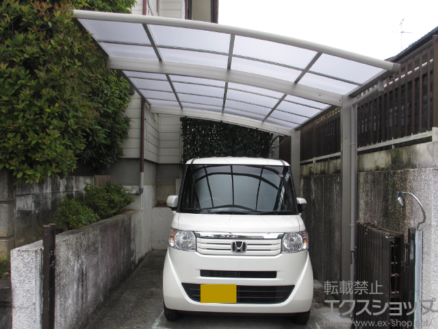 大阪府河内長野市ののカーポート プレシオスポート 積雪〜20cm対応 施工例