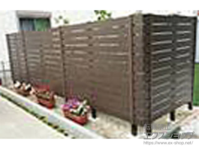 �򕌌��e�����s�̂̃t�F���X�E��E�� �A�[�o���t�F���X�i12������/����10mm�j �{�H��