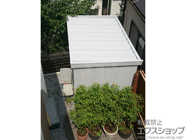 神奈川県横浜市のの物置・屋外倉庫 ネクスタ 一般型(NXN-30SFS) 施工例