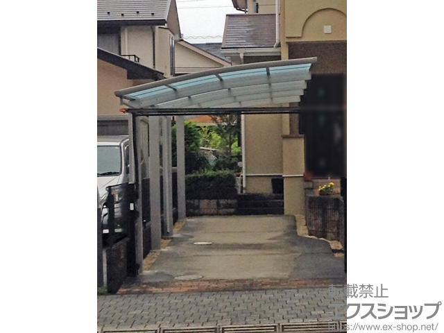 千葉県成田市ののカーポート レイナポートグラン 縦連棟　積雪〜20cm対応 施工例