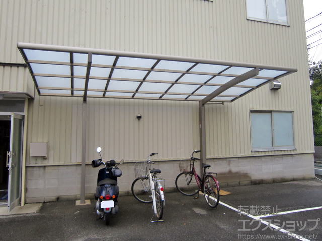 大阪府堺市ののカーポート カーブポートシグマIII 積雪〜20cm対応 施工例