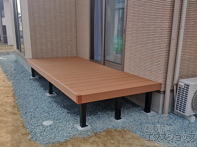 宮城県仙台市ののウッドデッキ リウッドデッキ 200 施工例