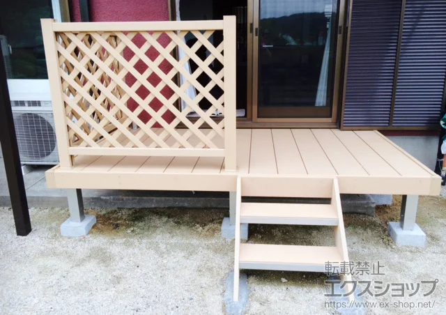 �啪���啪�s��YKKAP�̃E�b�h�f�b�L ���E�b�h�f�b�L 200�{���E�b�h�X�e�b�v5�^ S�^�C�v(1�i)�{���E�b�h�f�b�L�t�F���X 2�^�����`�X�i�q�� �{�H��