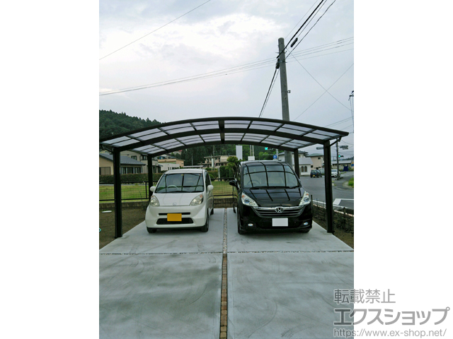 福島県いわき市ののカーポート レイナツインポートグラン　積雪〜20cm対応 施工例