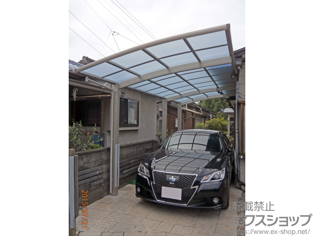 大分県大分市ののカーポート レイナポートグラン 延長　積雪〜20cm対応 施工例