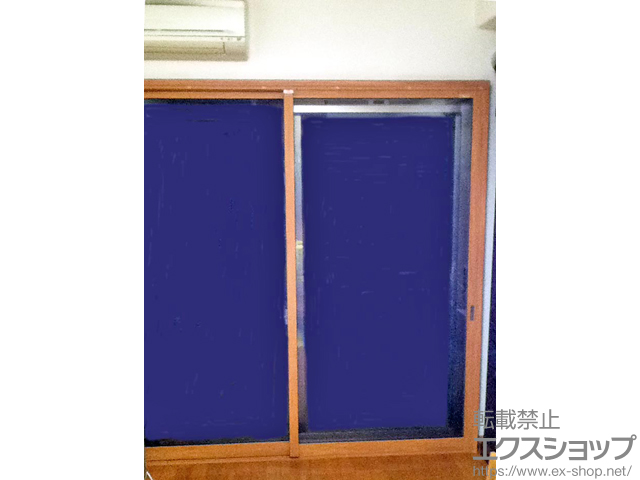 岡山県倉敷市のの二重窓（内窓） インプラス ダストバリア仕様 引違い窓 2枚建 施工例