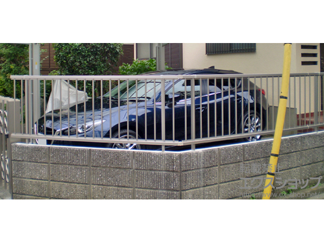 埼玉県所沢市ののフェンス・柵 ハイサモア フリーポールタイプ 施工例