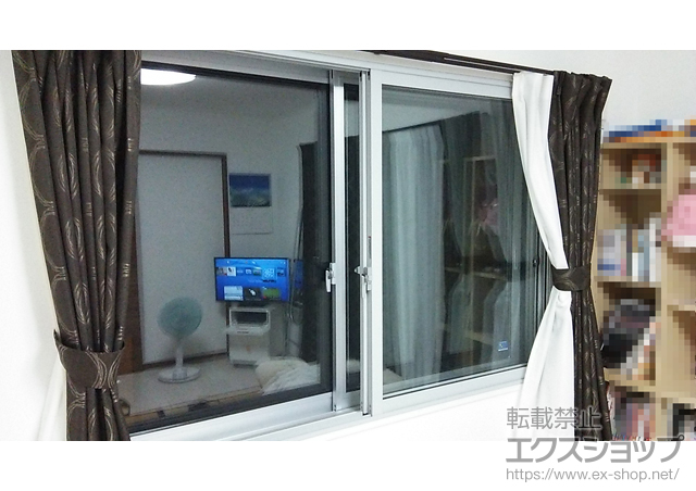 神奈川県横浜市のの二重窓（内窓） インプラス ダストバリア仕様 引違い窓 2枚建 施工例