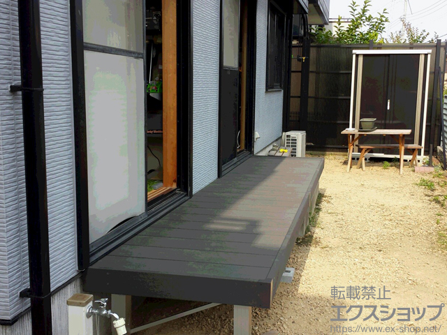 兵庫県神戸市ののウッドデッキ リウッドデッキ 200 施工例