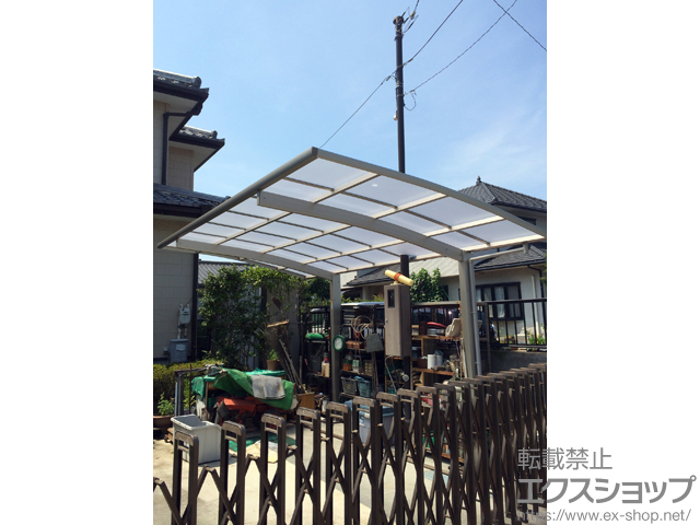 埼玉県熊谷市ののカーポート プレシオスポート 積雪〜20cm対応 施工例