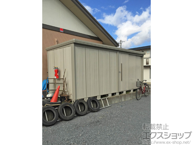 福島県郡山市のの物置・屋外倉庫 Mr.ストックマンダンディ 一般型(ND-5019　W) 施工例