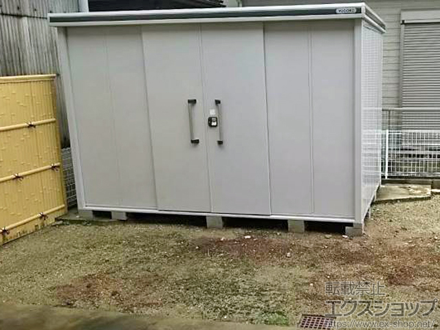 愛知県名古屋市のの物置・屋外倉庫 エルモ 一般型（LMD-3622H CB） 施工例