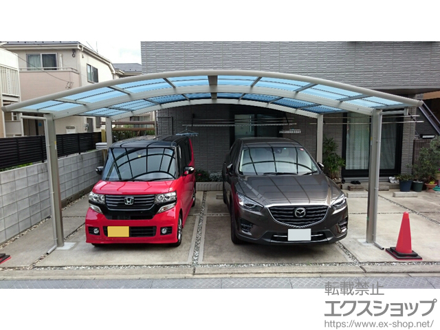 東京都西東京市ののカーポート レイナツインポートグラン　積雪〜20cm対応 施工例