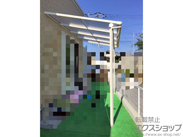 福岡県福岡市ののテラス屋根 ヴェクターテラス F型 テラスタイプ 単体 積雪〜20cm対応 施工例