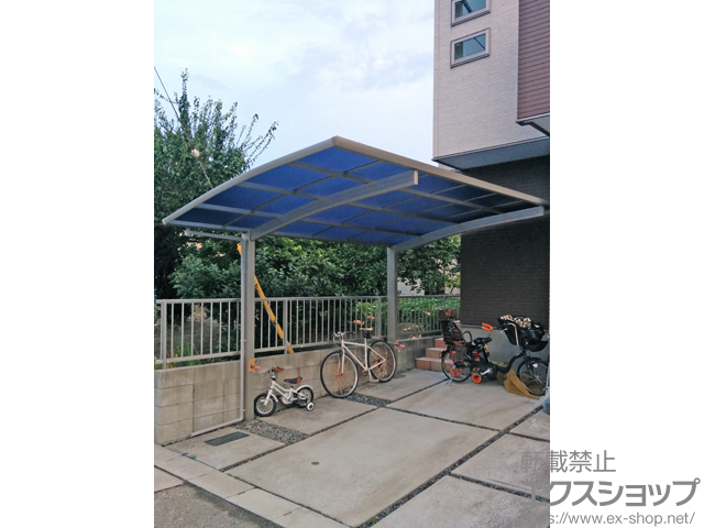 愛知県名古屋市ののカーポート プレシオスポート 積雪〜20cm対応 施工例