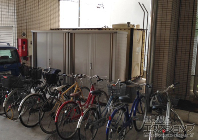 埼玉県川口市のの物置・屋外倉庫 グランプレステージジャスト（一般型） 施工例