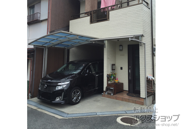 大阪府大阪市ののカーポート レイナポートグラン　積雪〜20cm対応 施工例