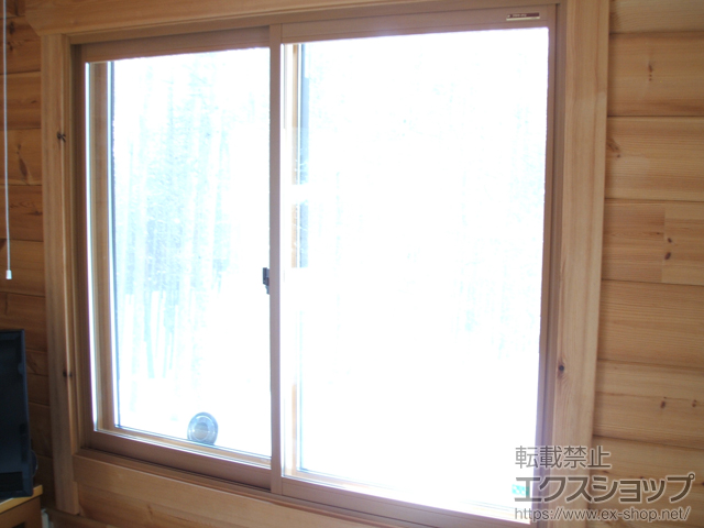 長野県茅野市のの二重窓（内窓） プラマードU 引違い窓 2枚建 施工例