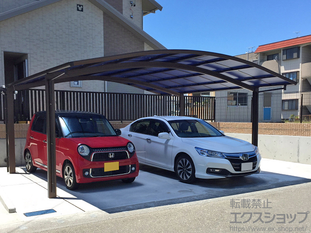 静岡県静岡市ののカーポート レイナツインポートグラン　積雪〜20cm対応 施工例