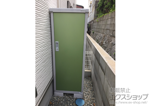 兵庫県神戸市のの物置・屋外倉庫 アイビーストッカー 一般型 (BJX-065D) 施工例