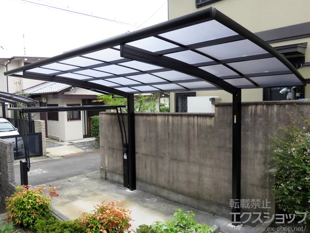 京都府京都市のYKKAPのカーポート レイナポートグラン　積雪～20cm対応 施工例