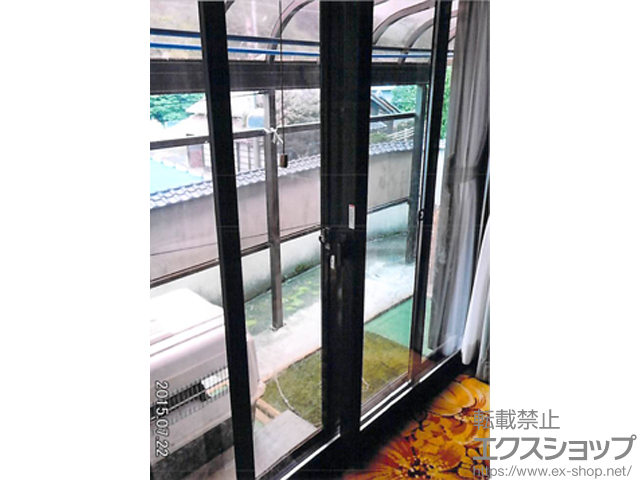 滋賀県甲賀市のの二重窓（内窓） インプラス ダストバリア仕様 引違い窓 2枚建 施工例