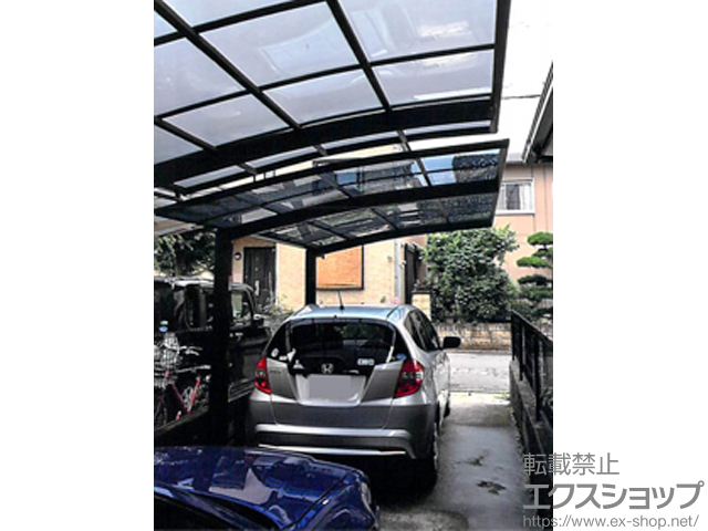 埼玉県蓮田市ののカーポート プレシオスポート 積雪〜20cm対応 施工例
