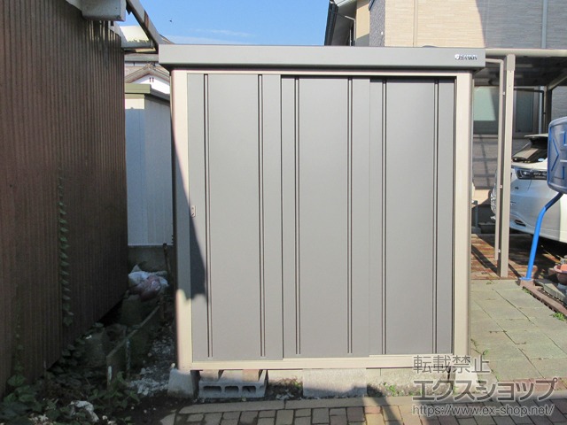 青森県八戸市のの物置・屋外倉庫 エスケーセブンアルファ SK7αS-07 多雪型（SK7αS-07） 施工例
