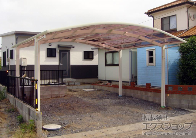 茨城県神栖市ののカーポート レイナツインポートグラン　積雪〜20cm対応 施工例