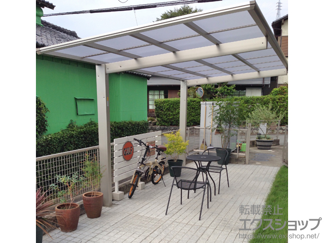 静岡県静岡市ののカーポート エフルージュグラン　積雪〜20cm対応 施工例