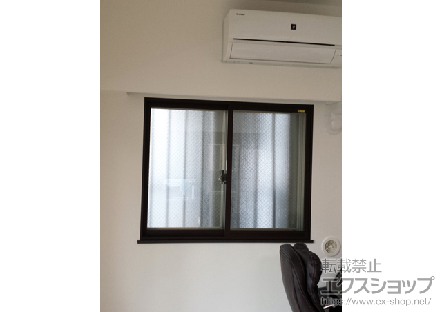 神奈川県横浜市のの二重窓（内窓） インプラス ダストバリア仕様 引違い窓 2枚建 施工例