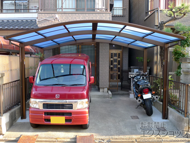 愛知県名古屋市ののカーポート レイナツインポートグラン　積雪〜20cm対応 施工例